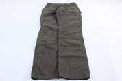 Carhartt Logo Patch Dark Coffee Relaxed Fit Pants - Pants/Shorts - Thrifted Threads