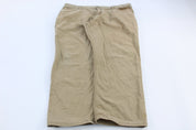 Carhartt Logo Patch Dark Khaki Relaxed Fit Pants - ThriftedThreads.com