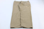 Carhartt Logo Patch Dark Khaki Relaxed Fit Pants - ThriftedThreads.com