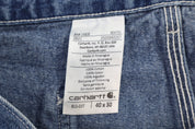 Carhartt Logo Patch Dark Wash Denim Jeans - Pants - Thrifted Threads