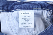 Carhartt Logo Patch Dark Wash Denim Jeans - Pants/Shorts - Thrifted Threads