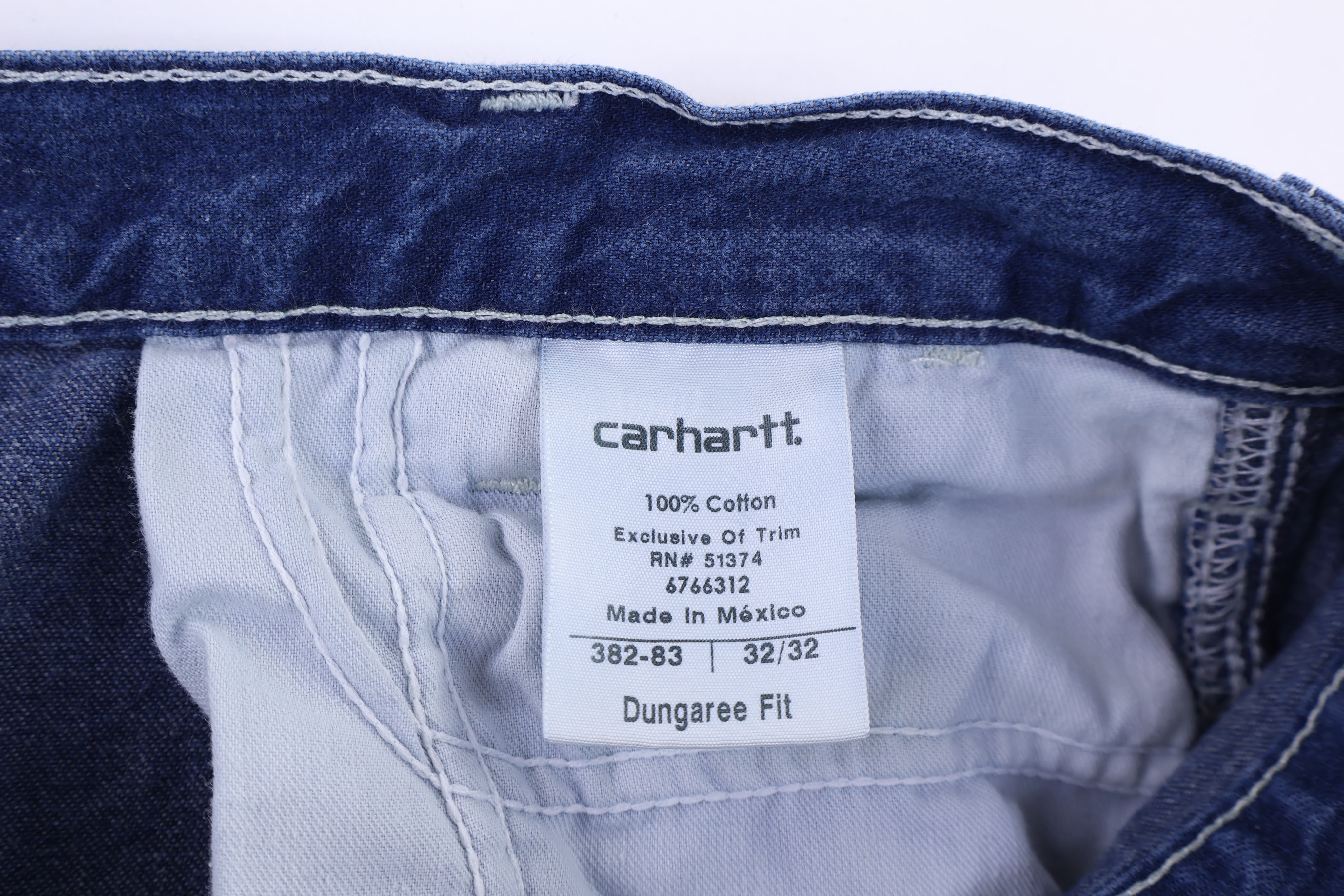 Carhartt Logo Patch Dark Wash Denim Jeans - Pants/Shorts - Thrifted Threads