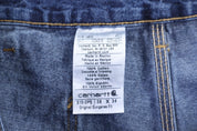 Carhartt Logo Patch Dark Wash Denim Pants - Pants - Thrifted Threads