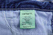 Carhartt Logo Patch Dark Wash Jeans - Pants - Thrifted Threads