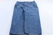 Carhartt Logo Patch Denim Carpenter Jeans - ThriftedThreads.com