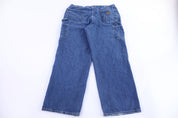 Carhartt Logo Patch Denim Carpenter Pants - Pants - Thrifted Threads