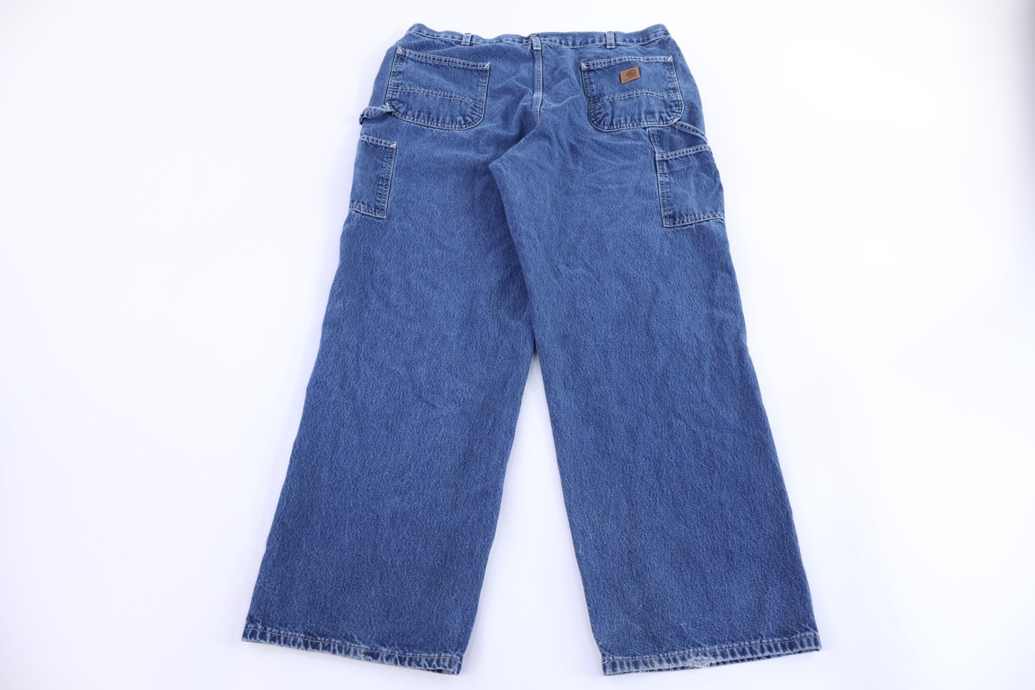 Carhartt Logo Patch Denim Carpenter Pants - Pants - Thrifted Threads