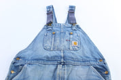 Carhartt Logo Patch Denim Overalls - ThriftedThreads.com