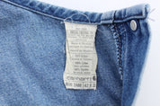 Carhartt Logo Patch Denim Overalls - ThriftedThreads.com