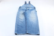 Carhartt Logo Patch Denim Overalls - ThriftedThreads.com
