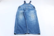 Carhartt Logo Patch Denim Overalls - ThriftedThreads.com