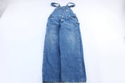 Carhartt Logo Patch Denim Overalls - ThriftedThreads.com