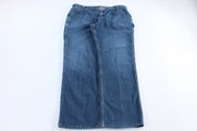 Carhartt Logo Patch Denim Relaxed Fit Jeans - Pants - Thrifted Threads