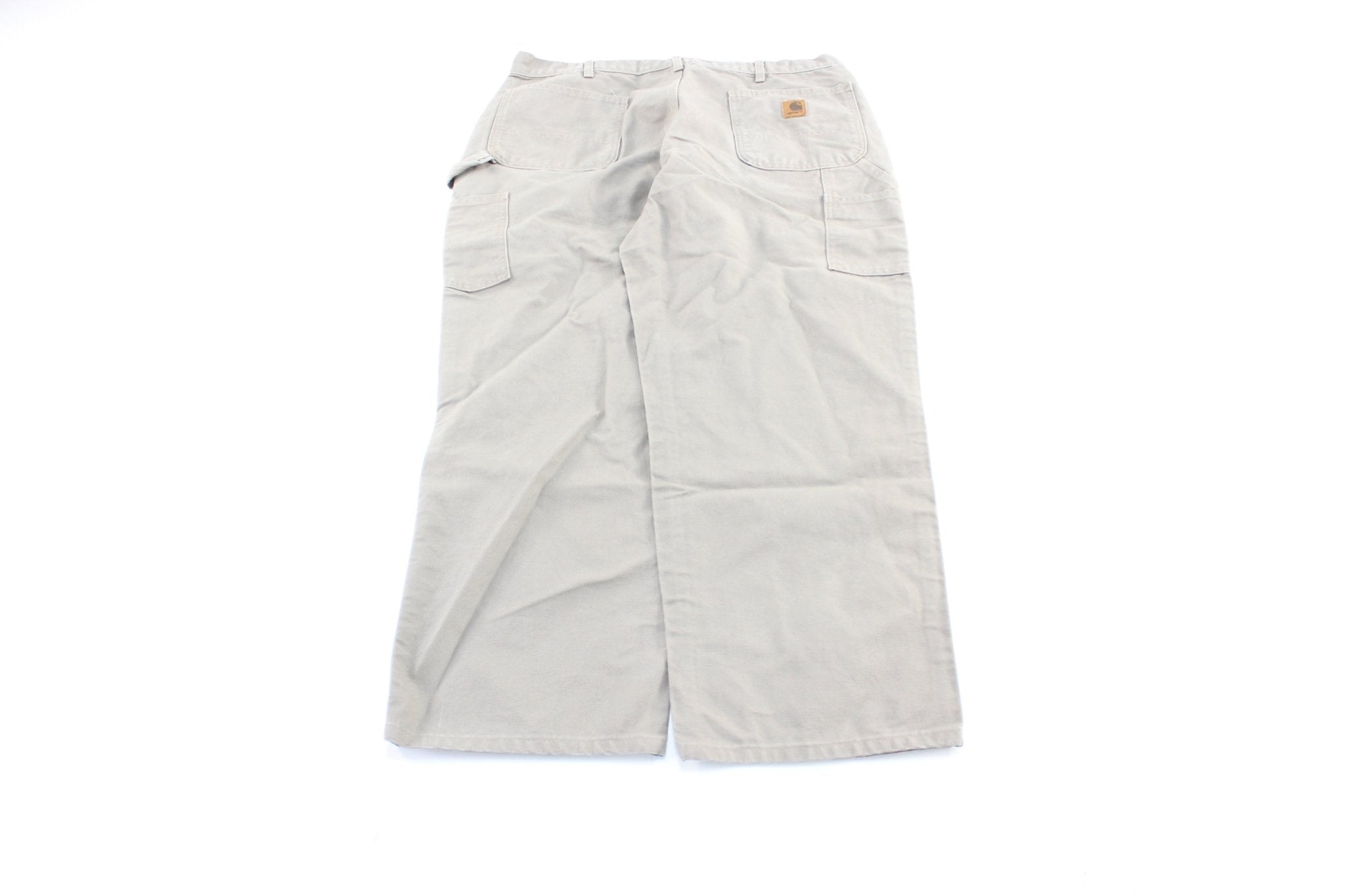 Carhartt Logo Patch Desert Carpenter Pants - ThriftedThreads.com