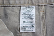 Carhartt Logo Patch Desert Original Dunagree Fit Pants - ThriftedThreads.com