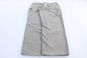 Carhartt Logo Patch Desert Original Dunagree Fit Pants - ThriftedThreads.com