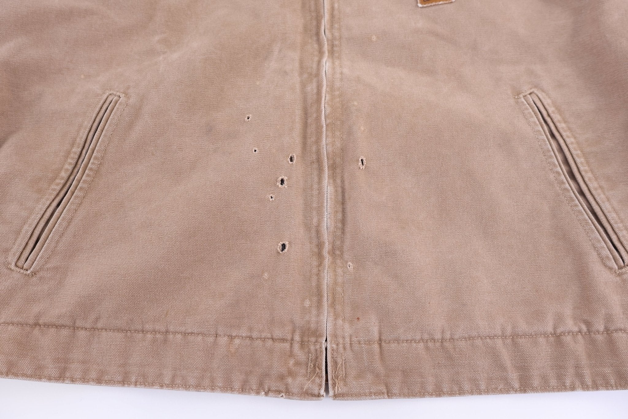 Carhartt Logo Patch Detroit Full Zip Jacket - Jacket - Thrifted Threads