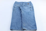 Carhartt Logo Patch Dunagree Fit Denim Jeans - ThriftedThreads.com