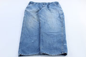 Carhartt Logo Patch Dunagree Fit Denim Jeans - ThriftedThreads.com