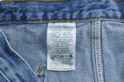 Carhartt Logo Patch Dunagree Fit Denim Jeans - ThriftedThreads.com