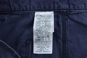 Carhartt Logo Patch Flame Resistant Blue Pants - Pants/Shorts - Thrifted Threads