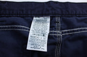 Carhartt Logo Patch Flames Resistant Blue Pants - Pants/Shorts - Thrifted Threads