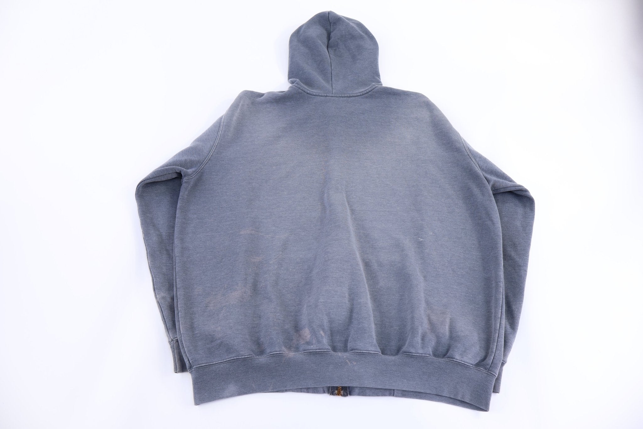 Carhartt Logo Patch Full Zip Hoodie - Jacket - Thrifted Threads