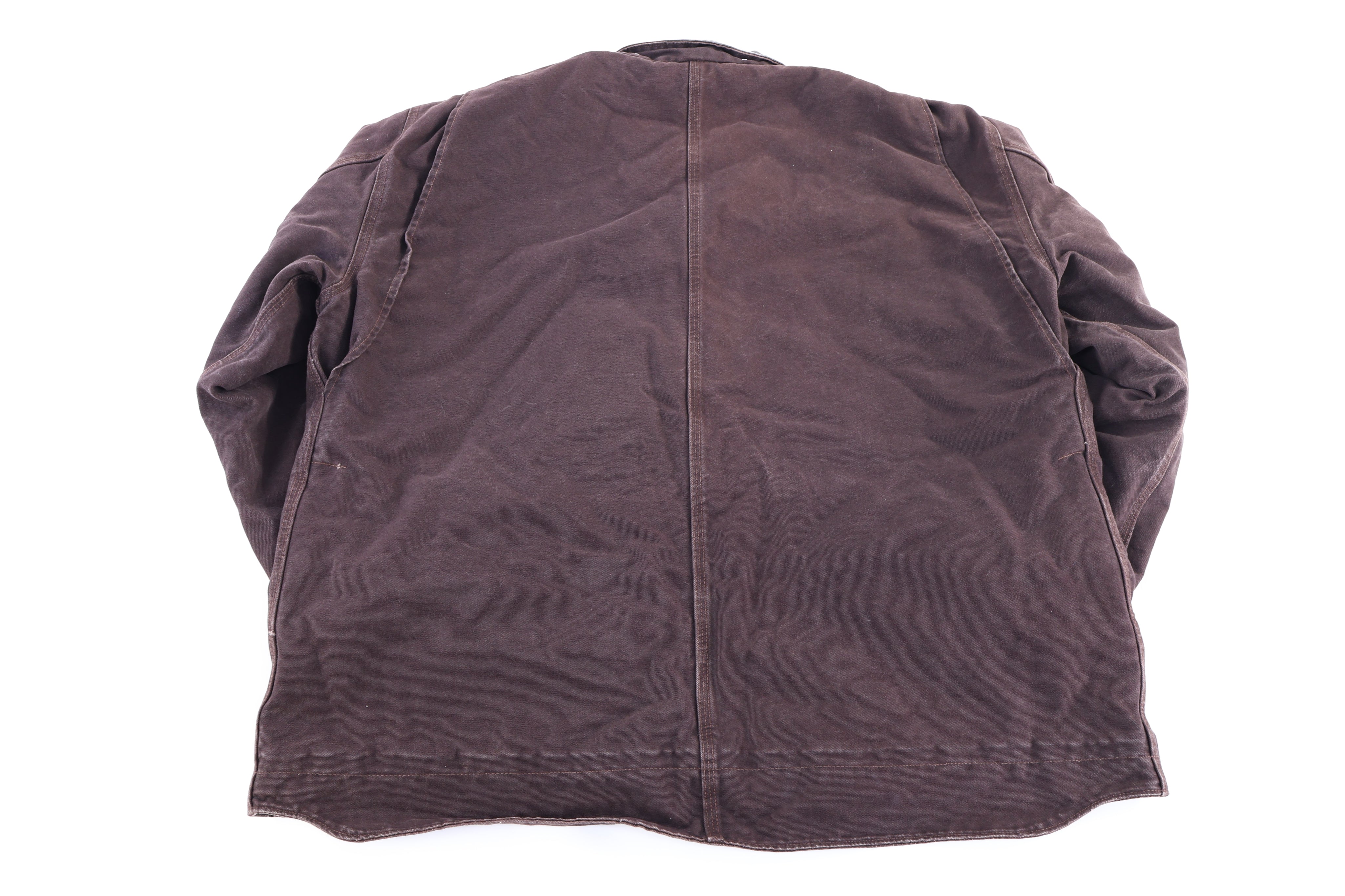 Carhartt Logo Patch Full Zip Jacket - Jacket - Thrifted Threads