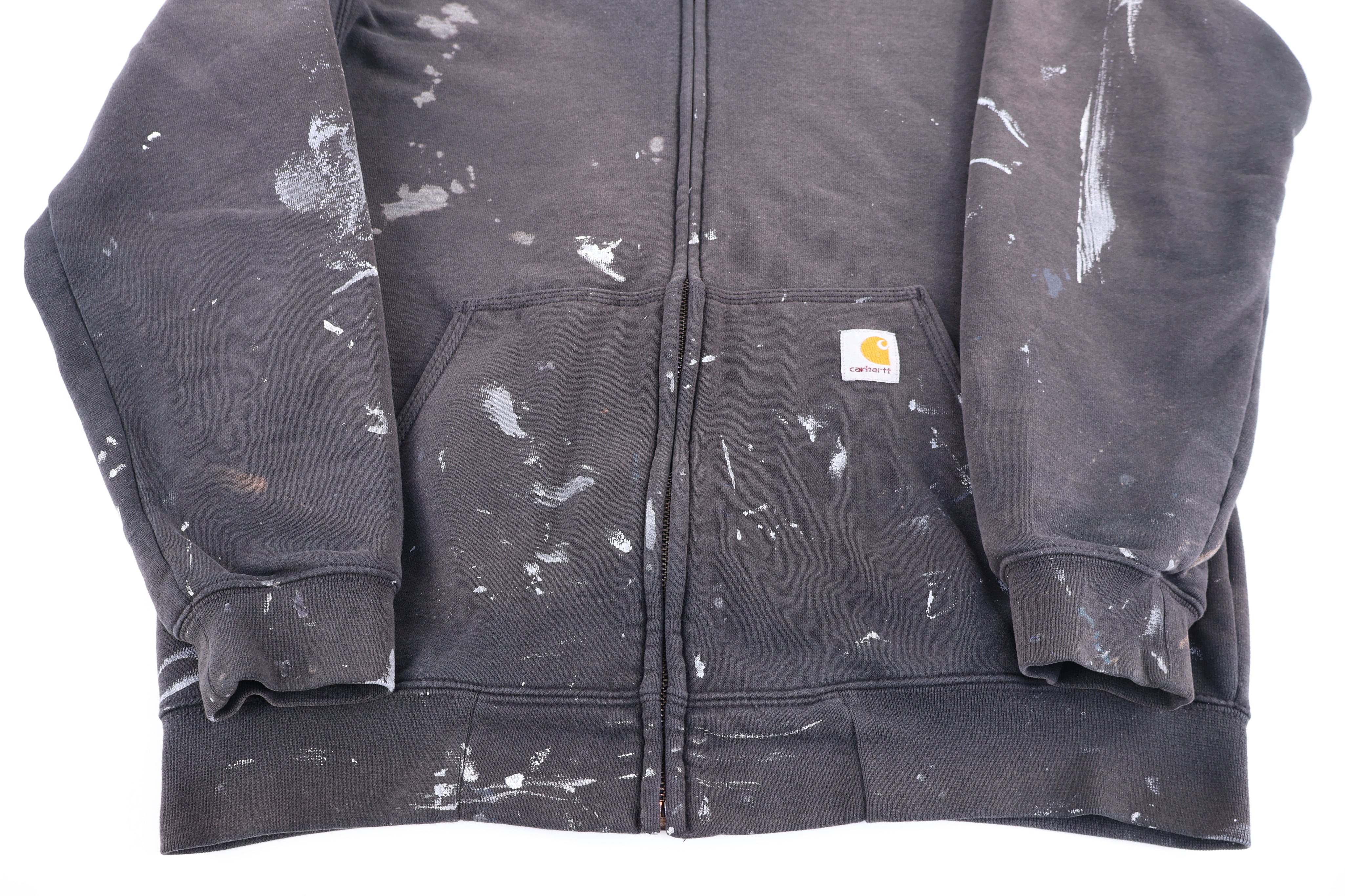 Carhartt Logo Patch Full Zip Jacket - Jacket - Thrifted Threads