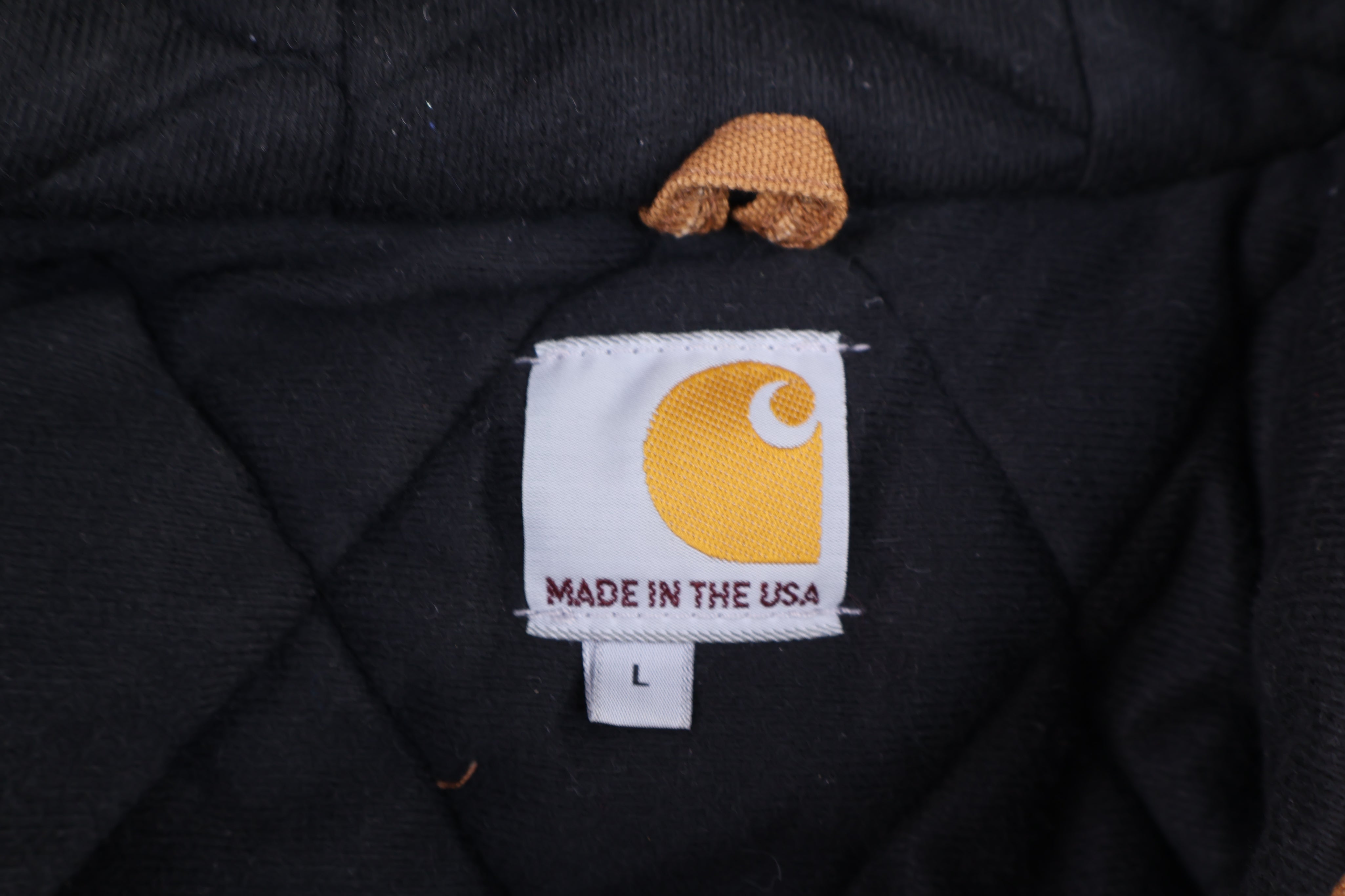 Carhartt Logo Patch Full Zip Jacket - Jacket - Thrifted Threads