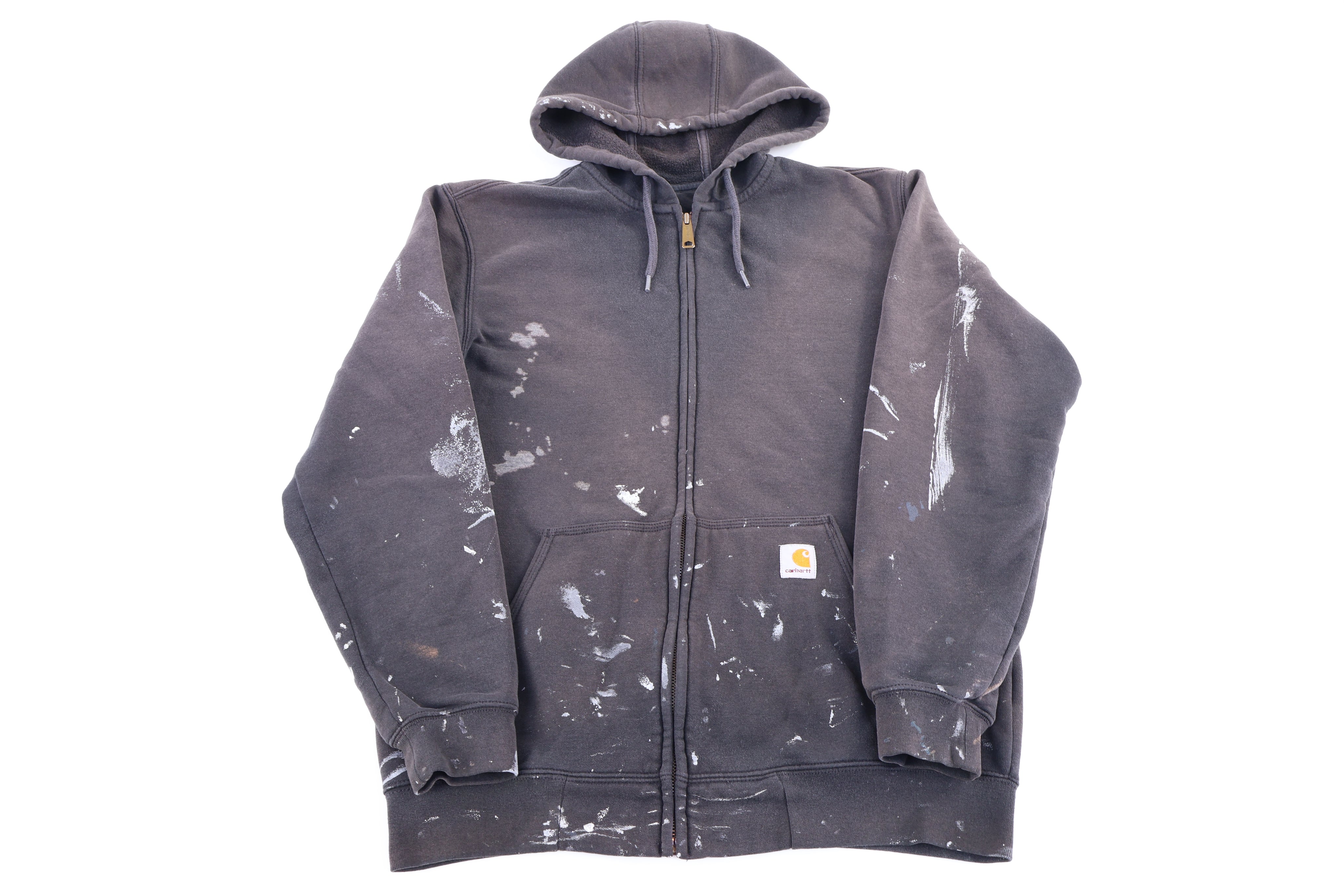 Carhartt Logo Patch Full Zip Jacket - Jacket - Thrifted Threads