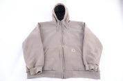 Carhartt Logo Patch Full Zip Jacket - Jacket - Thrifted Threads