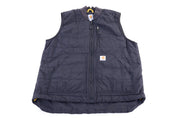 Carhartt Logo Patch Full Zip Vest - Vest - Thrifted Threads