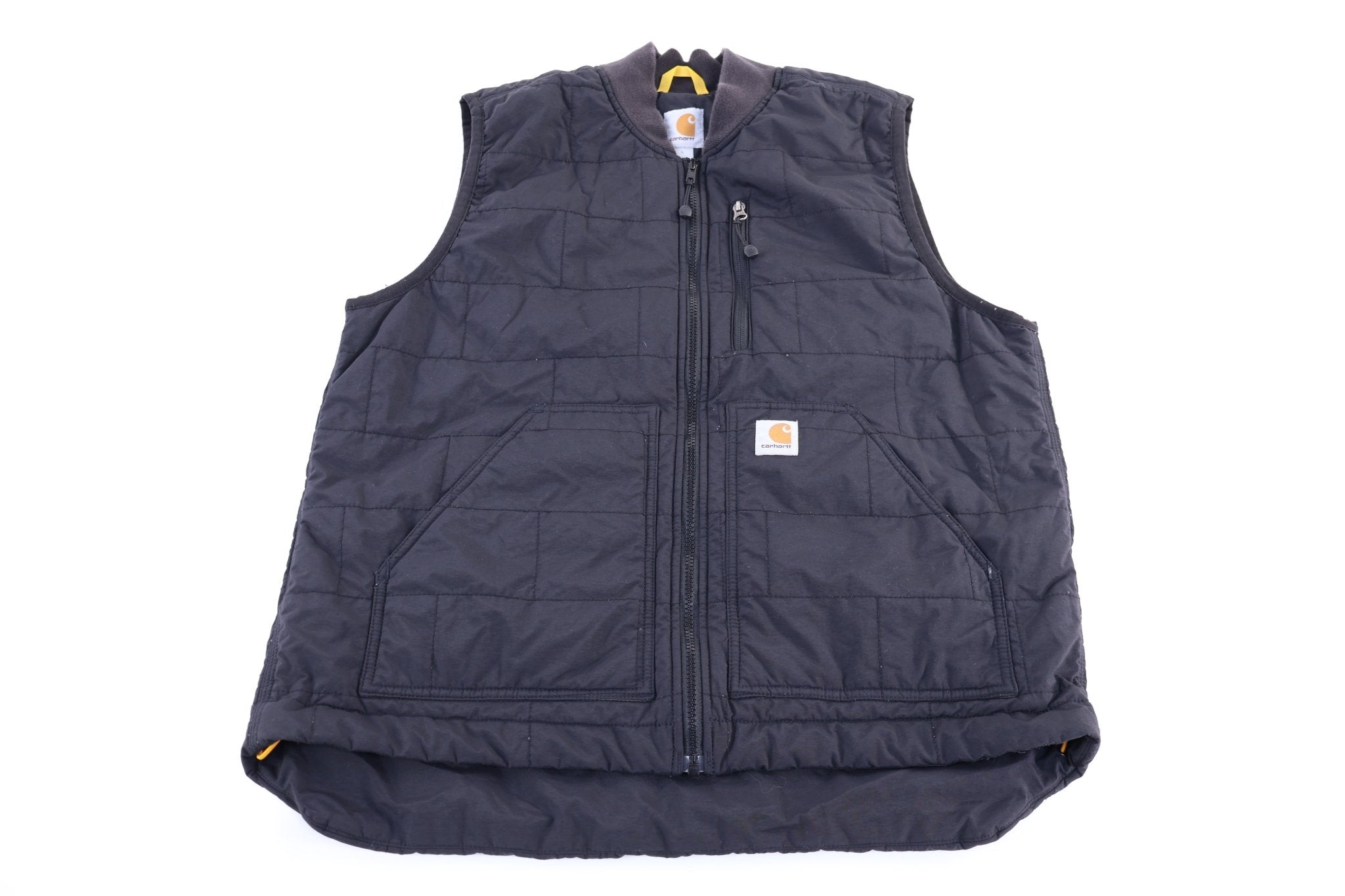 Carhartt Logo Patch Full Zip Vest - Vest - Thrifted Threads