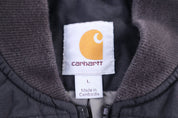 Carhartt Logo Patch Full Zip Vest - Vest - Thrifted Threads