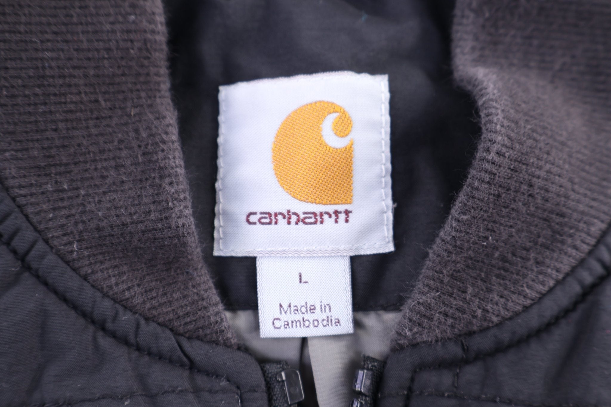 Carhartt Logo Patch Full Zip Vest - Vest - Thrifted Threads
