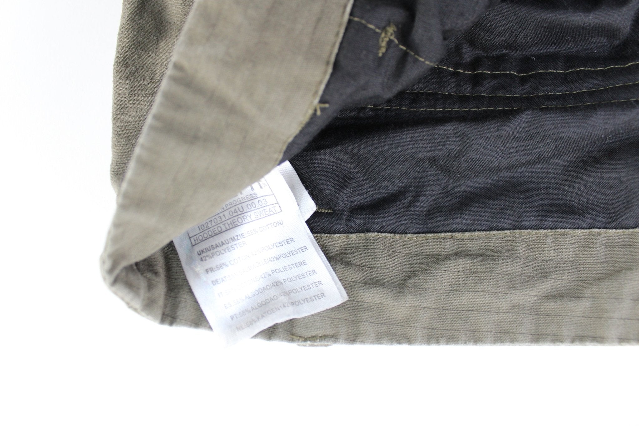 Carhartt Logo Patch Green Cargo Pants - ThriftedThreads.com