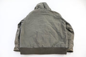 Carhartt Logo Patch Green Full Zip Hooded Jacket - Jacket - Thrifted Threads