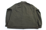Carhartt Logo Patch Green Full Zip Jacket - Jacket - Thrifted Threads