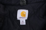 Carhartt Logo Patch Green Full Zip Jacket - jacket - Thrifted Threads