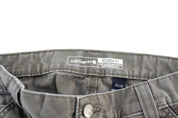Carhartt Logo Patch Green Pants - ThriftedThreads.com