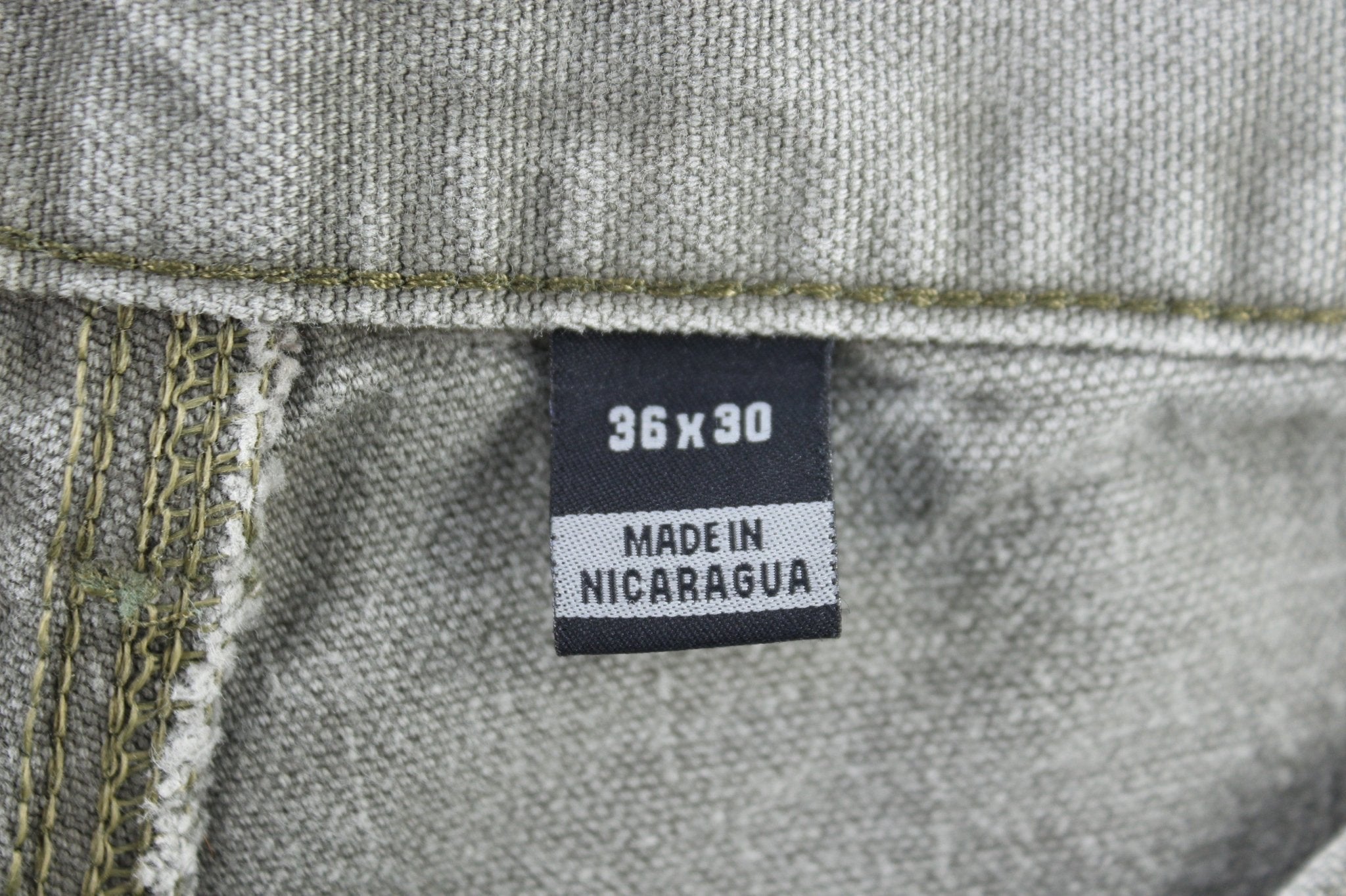 Carhartt Logo Patch Green Pants - Pants - Thrifted Threads