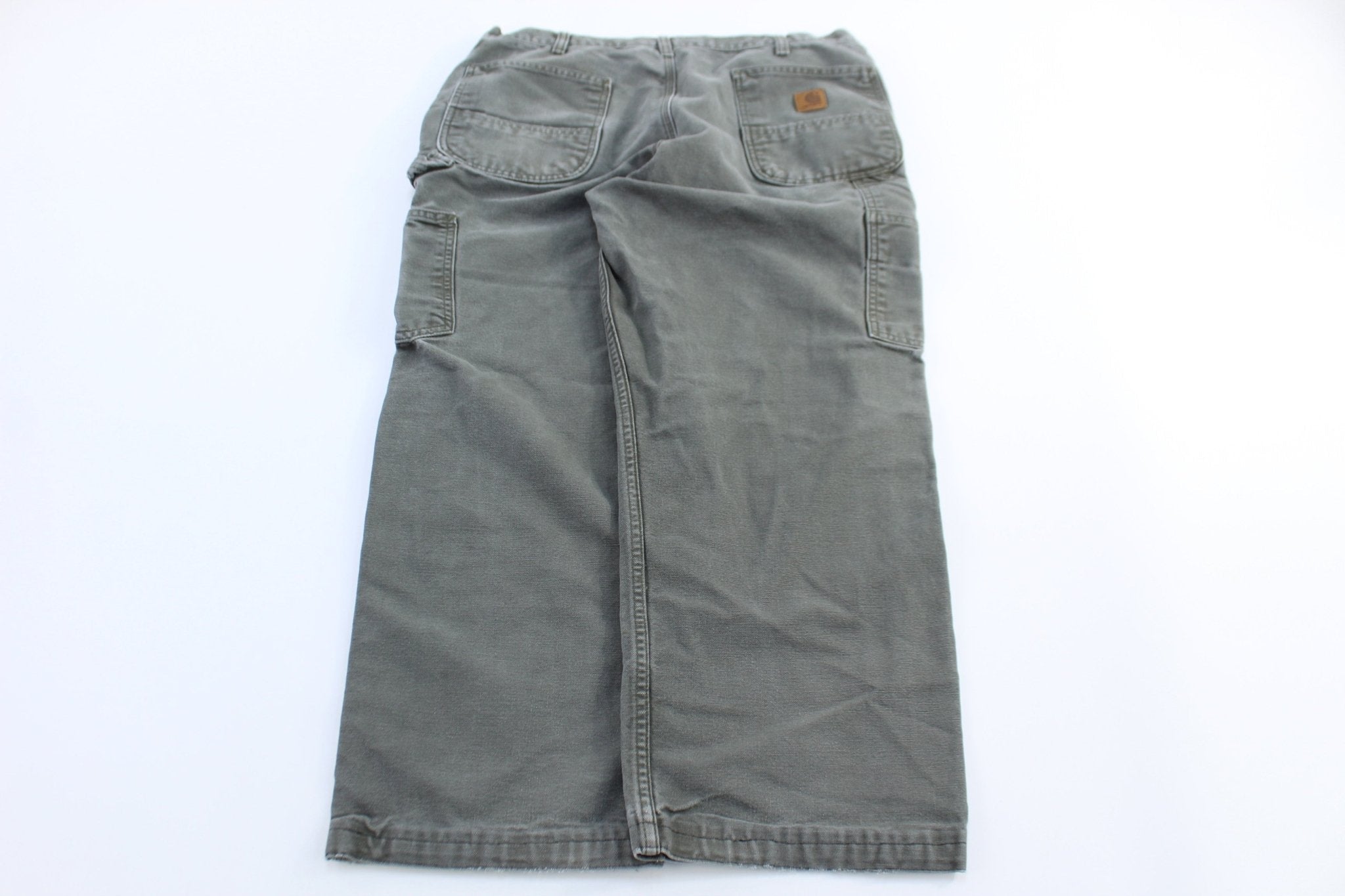 Carhartt Logo Patch Green Pants - Pants - Thrifted Threads