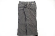 Carhartt Logo Patch Green Relaxed Fit Pants - Pants - Thrifted Threads