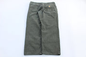 Carhartt Logo Patch Green Relaxed Fit Pants - Pants/Shorts - Thrifted Threads