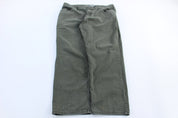 Carhartt Logo Patch Green Relaxed Fit Pants - Pants/Shorts - Thrifted Threads