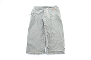 Carhartt Logo Patch Green Workwear Pants - ThriftedThreads.com