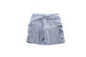 Carhartt Logo Patch Grey Cargo Shorts - ThriftedThreads.com