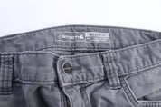 Carhartt Logo Patch Grey Carpenter Pants - ThriftedThreads.com