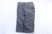 Carhartt Logo Patch Grey Carpenter Pants - ThriftedThreads.com